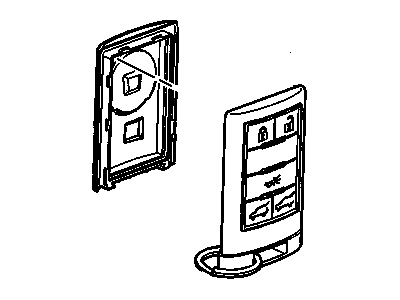 Cadillac 22756466 Transmitter