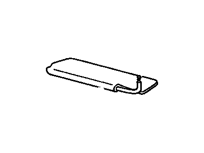 Chevy 10051877 Sunvisor