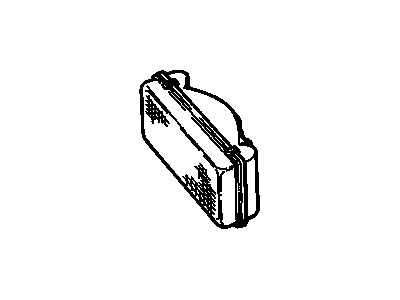 Cadillac 16516761 Lens & Housing