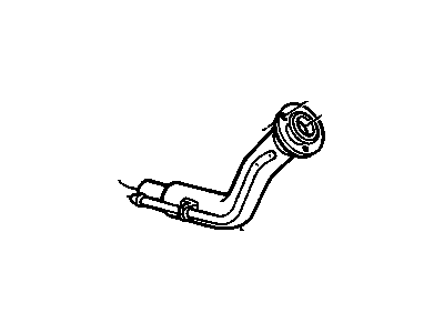 Chevy Blazer Fuel Filler Hose - 14071919