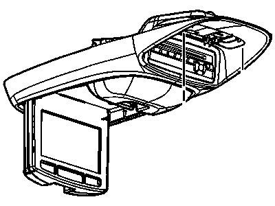 GM 15233651 Display, Video Player 15233651 GM Display, Video Player Illustration 1 of 1