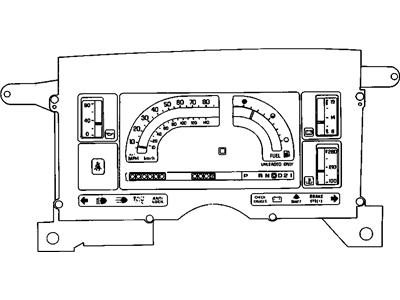 Oldsmobile Speedometer - 25089152