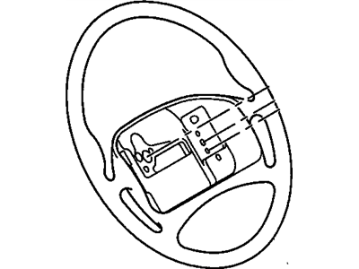 Chevy Monte Carlo Steering Wheel - 16752010