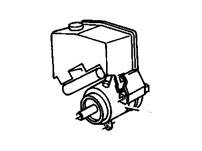 Oldsmobile Achieva Power Steering Pump - 26046848
