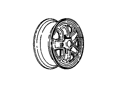 Chevy Cavalier Spare Wheel - 22548114