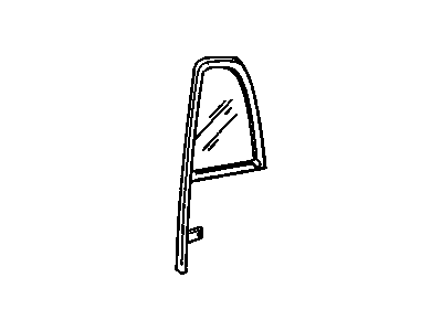Oldsmobile 22600810 Vent Glass