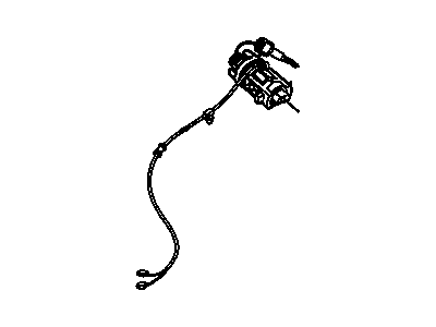Oldsmobile 19120155 TUMBLER,FRONT SIDE DOOR LOCK CYL(TUMBLER #4)(2.188)