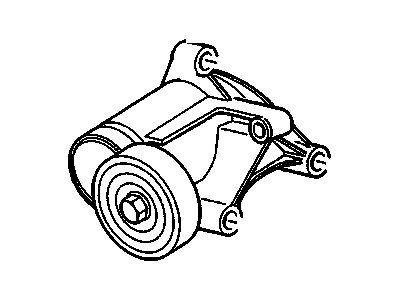 Cadillac DeVille Alternator Bracket - 3540162