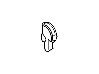 Cadillac 90363743 Lock Button Bezel