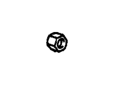 GM 9422301 Nut, Fuel Tank Mounting 9422301 GM Nut, Fuel Tank Mounting Illustration 1 of 1