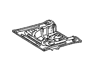Chevy 94857128 Rear Floor Pan