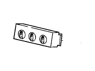 GMC Savana 3500 A/C Switch - 16202941