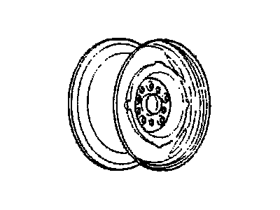 Chevy Caprice Spare Wheel - 9590603