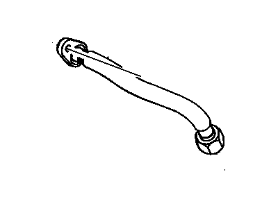 Oldsmobile 12554281 EGR Pipe