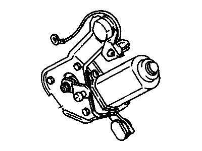 Chevy 91171308 Wiper Motor Assembly