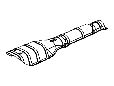 Saturn SL Exhaust Heat Shield - 21013143