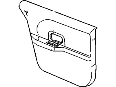 Chevy 10299957 Door Trim Panel