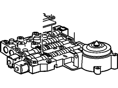 GM 19205567 Body, Transmission Main Control Valve Body 19205567 GM Body, Transmission Main Control Valve Body Illustration 1 of 1
