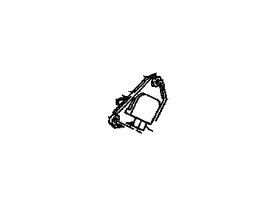 GMC G1500 Wiper Motor - 12368696