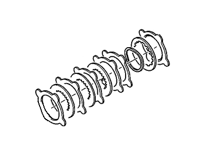 GM 12471408 Clutch Disc 12471408 GM Clutch Disc Illustration 1 of 1