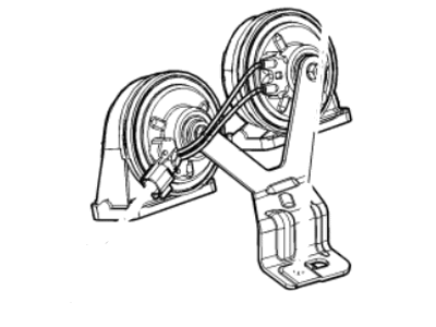 Cadillac 23290937 Lower Note Horn