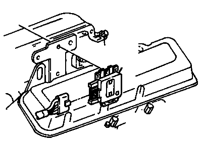 Chevy 16131231 Esc Control Module