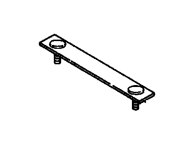 Cadillac 15752668 Trailer Hitch Stud Plate