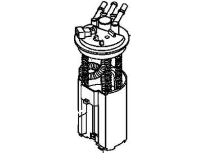 GMC Yukon Fuel Pump - 19369922