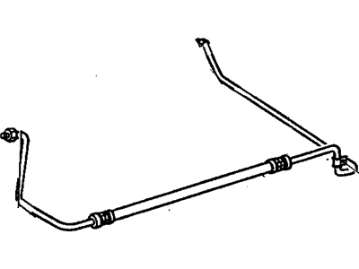 Cadillac DeVille Transmission Oil Cooler Hose - 25658710