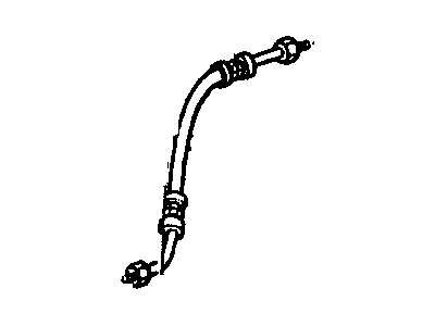 Cadillac DeVille Transmission Oil Cooler Hose - 25658709