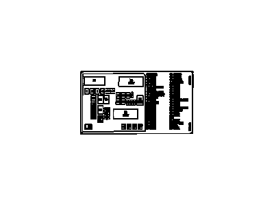Buick 22937946 LABEL,REAR BODY FUSE BLOCK