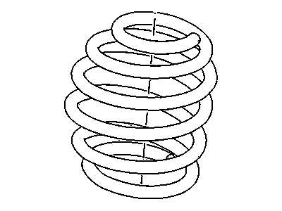 Buick 20859336 SPRING,FRONT(SAFETY SPRING)
