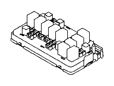 Pontiac 96826272 BOX,FUSE & RELAY(DRIVER SIDE)
