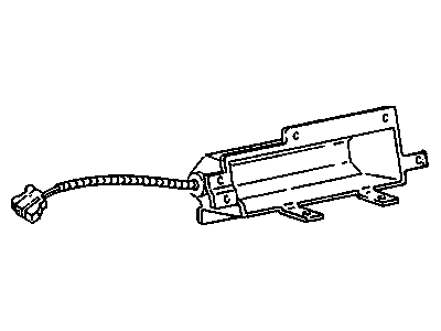 GM 16757589 Passenger Air Bag 16757589 GM Passenger Air Bag Illustration 1 of 1