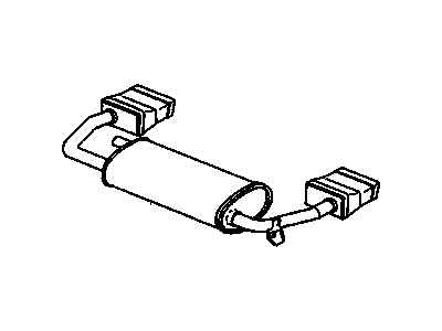 Oldsmobile Toronado Exhaust Pipe - 1647734