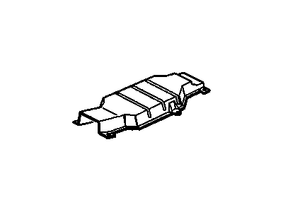Cadillac Eldorado Exhaust Heat Shield - 3545187