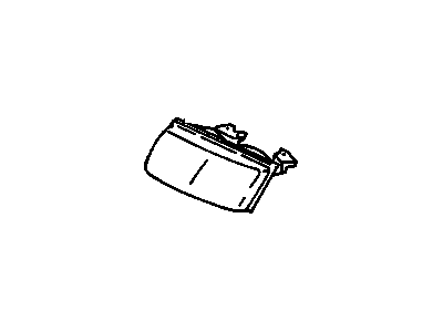 Chevy 16517381 Headlamp Assembly