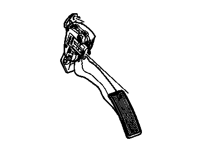 Chevy 23362231 Pedal Travel Sensor