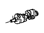 Buick LeSabre Crankshaft - 24502168 Crankshaft