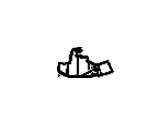 Cadillac DeVille Brake Line - 19366748 Flex Hose, Front
