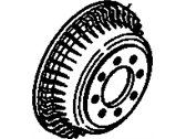 Chevrolet K3500 Brake Drum - 15982701 Drum