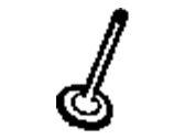 Buick LeSabre Exhaust Valve - 12579949 Exhaust Valve