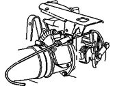 Cadillac Eldorado Throttle Cable - 3545150 Throttle Cable