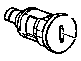 Chevrolet Tahoe Door Lock Cylinder - 12476272 Lock Cylinder
