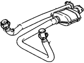 Chevrolet K3500 Catalytic Converter - 15733229 Catalytic Converter