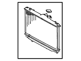 Chevrolet Prizm Radiator - 94856862 Radiator Assembly