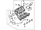 Chevrolet Aveo Intake Manifold - 25189256 Intake Manifold