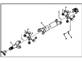 Chevrolet Drive Shaft - 15833884 Drive Shaft