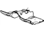 GM 15263003 Barrier, Floor Pan, Front GM 15263003 Barrier, Floor Pan, Front