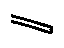 GM 10194296 Insert, Black, Passenger Side GM 10194296 Insert, Black, Passenger Side